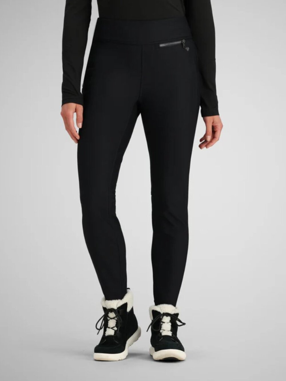 Obermeyer Women's Jinks ITB (In-The-Boot) Softshell Pant - Black